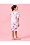 Girls Lilac Printed Dress - 3