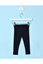 Infant Girls Black Butterfly Trim Leggings - 4
