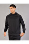 Men Black Hooded Sweatshirt