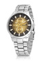 Classic Men's Wristwatch Silver Black Gold Color Pl-7032E5X - 3