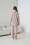 Women's Turtleneck Sweater Pants Two-Piece Knitwear Set - 6
