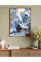 One Piece Living Room Office Decor Painting Snow and Tranquility Vrynt