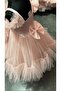 Children's Evening Dress with Glittery Bow, Suitable for 1-5 Years Old. - 2