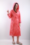 100% Bamboo Embroidered Hooded Robes – Soft, Warm, and Elegant Home Wear