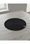 Black Round Model Plain Jute American Service (Supla) – 6 Pieces - 2