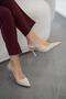 Marcelo Women's Satin Stone Evening Dress Shoes Gold - 2
