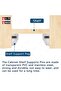 Shelf Support Pegs, 20 Pcs, 5mm, Clear - 5