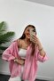 Low Shoulder Fabric Oversize Shirt - 3