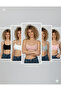 Women's 5-Pack Sports Bra with Straps (with Removable Pads)
