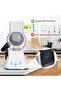 Rotary Cheese Grater with 3 Replaceable Drum Blades (Green) - 6