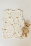 100% Cotton Quilted Baby Kids Girls Boys Unisex 2-Piece Combed Cotton Vest Set - 2