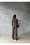 Women's Double Zipper Selanik Fabric Tracksuit Set - 9