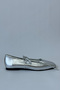 Women's Lace-Up Ballet Flats - 5