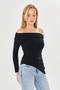 Madonna Collar Square Buckle Blouse - 6