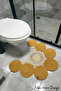 Jute, Mat, Bath Mat, Toilet Seat Mat, Toilet Seat Mat, Double Sided