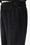 Women's Elastic Waist Patterned Trousers - 8