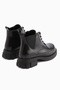 Luisa Black Lace-Up Women's Boots - 5