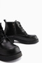 Luisa Black Lace-Up Women's Boots - 4