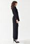 Women's Elastic Waist Patterned Trousers - 4