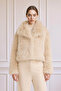 Ecru Women's Coat F2606Ax/Er128