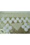 Crepe Fabric Handcrafted Needlework, Prayer, Mevlit Cover, Special Handmade Heavy Embroidered 140X75 cm - 7