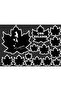 10 November Themed Large Glass and Wall Sticker Set (44X30 cm 2 Pieces) - 3