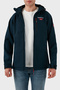 Regular Fit Logo Mock Neck Hooded Coat Men's Coat Takito