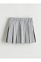 Lcw Kids Buy Lastikli Basic Girls' Pleated Skirt - 4