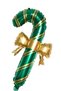 Ribboned Cane Foil Balloon Christmas Balloon Ornament 65-37 cm - 2