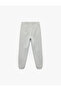 Elastic Waistband, Printed, Pocketed Jogger School Sweatpants - 5
