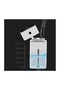 Portable Air Humidifier With LED Night Lamp 1000ml 3W KS-601 White/Black - 5