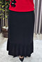 Women's Clothing Plus Size Pleated Skirt - 4