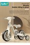 2-in-1 Kids Tricycle & Toddler Balance Bike, Children Training Bicycle With Detachable Pedals and Ad - 2