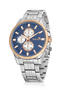 Men's Wristwatch Silver Navy Blue Copper Color Pl-7035E6X - 3