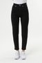 Baski Women's Black Colorfast Mom Jean Women's Boyfriend High Waist Power Lycra