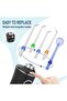 Water Flosser Cleaning Set - Multiple Replacement Nozzles, for Home and Travel - 6