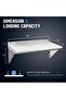 Stainless Steel Wall Mounted Shelf 14 x 24, 250 lb - 3