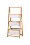 Bamboo Cream 3-Basket Organizer 700751 - Wooden Hobby Basket Toy Basket Organizer - 2