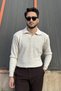 Men'S, Old Money Culture, Line Look, Polo Collar, Knitwear Sweater Pltk09