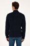 Men's Navy Blue Knitwear Cardigan 50308216-Vr033 - 5