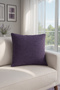 Nadia Throw Pillow Cover Purple V1 40X40