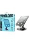 Magnetic Car Phone Holder — 360° Adjustable Dashboard Mount with Strong Lock Base (AF- Silver) - 3
