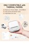 Portable Sticker Maker Machine with 1 Roll Sticker Paper, Mini Printer Efficiently and Quickly - 6