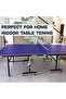 Professional Indoor Foldable Ping Pong Table EM-8003, Movable Table Tennis Table - 2