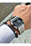 Functional Men's Watch with Rectangular Design - 4