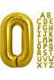 All Letters Letter Balloon Gold Gold 78cm Large Size