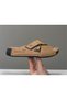 Women's Velcro Natural Soft Slippers Mattress Leather Sole Naturella Slippers - 2