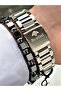 Functional Men's Watch with Rectangular Design - 4