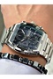 Functional Men's Watch with Rectangular Design - 3