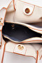 Women's Shoulder Bag with Stitching Detail - 7